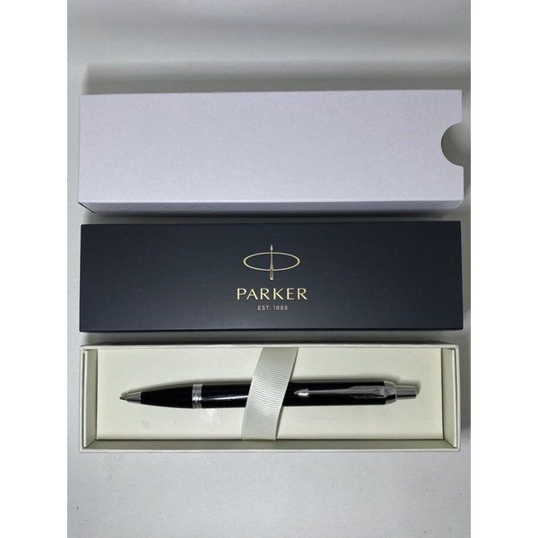 

Pulpen Parker IM New Black Original BP CT ( Klip Silver )