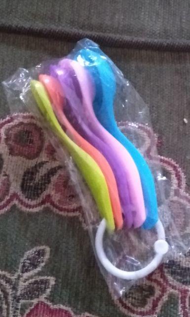 Sendok Takar Ukur Timbangan Kue Bumbu Bubuk Susu 1 Set 5 Pcs