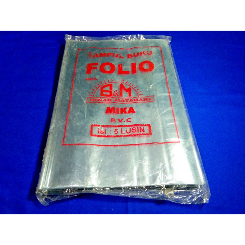 

Sampul Buku Mika Folio ( 1 Pack - 60 Lembar )