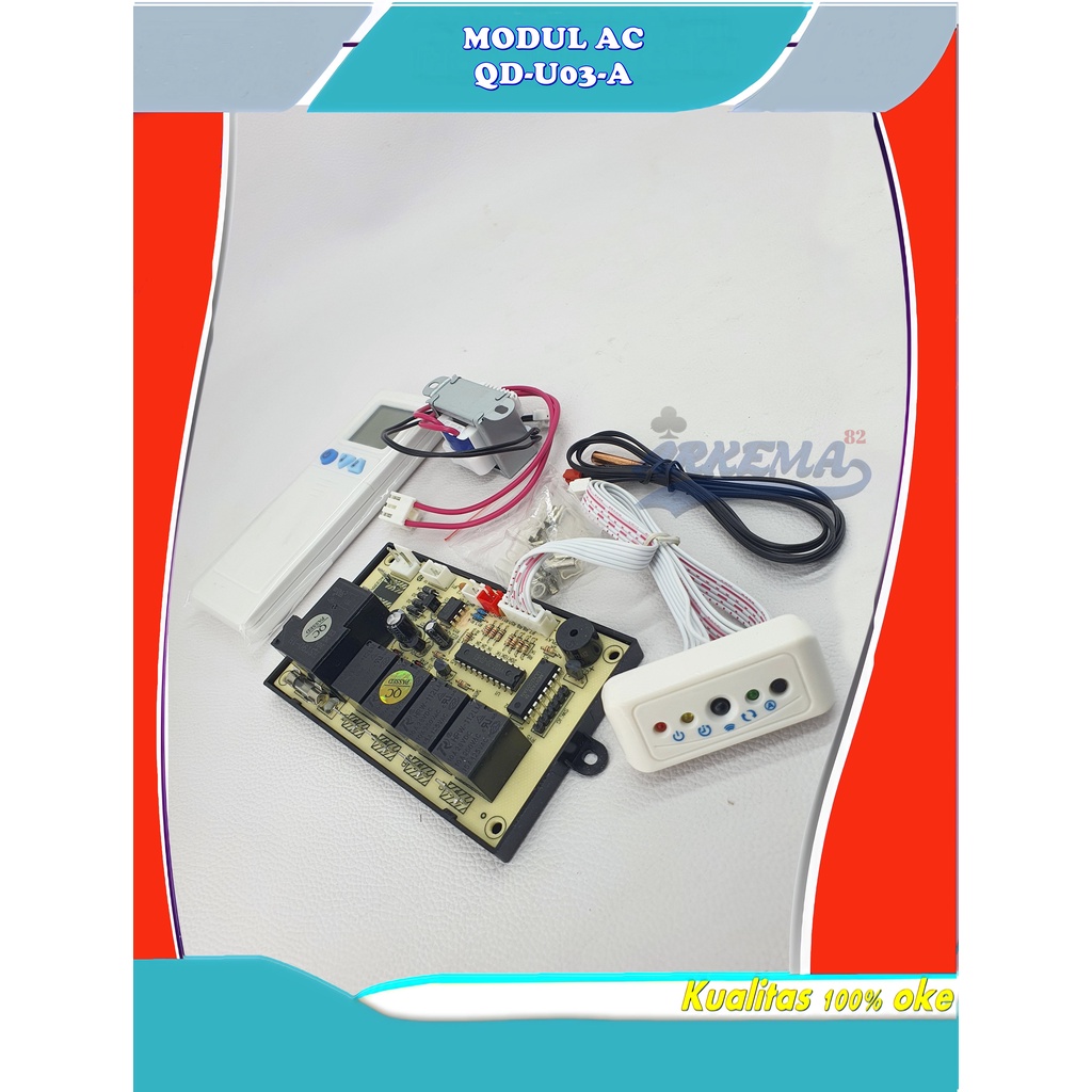 MODUL AC UNIVERSAL TYPE PCB QD-U03A+ | AC CONTROL SYSTEM | MODUL AC + PCB SET | MODUL AC MULTI