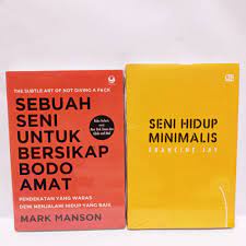 BUKU SEGALANYA AMBYAR - SENI HIDUP MINIMALIS - BICARA ADA SENINYA - SEBUAH SENI BERSIKAP BODO AMAT [ORIGINAL]