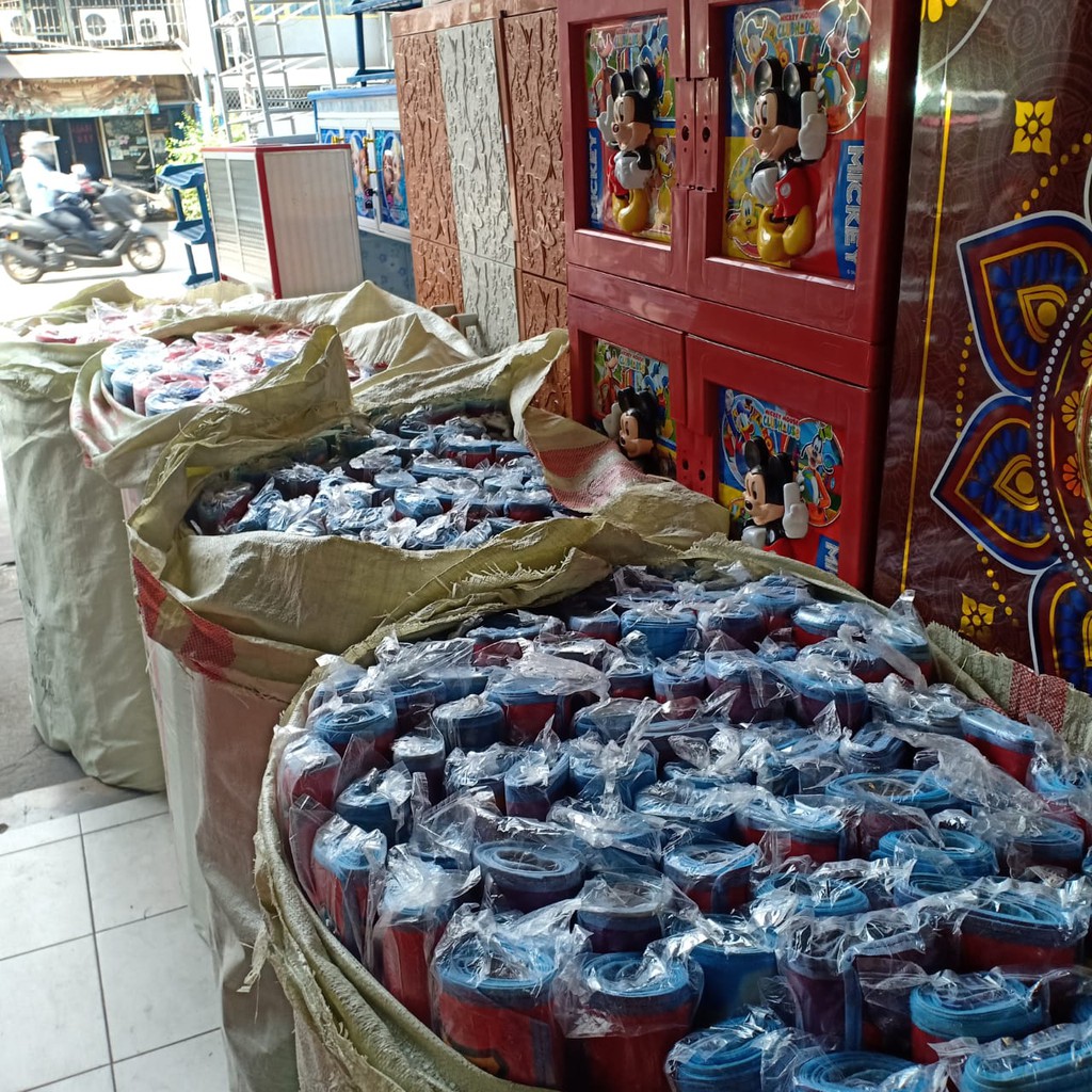 Karpet Lantai Spon Tebal Karpet Foam Sisi Bentol Murah Tikar Foam 120 cm