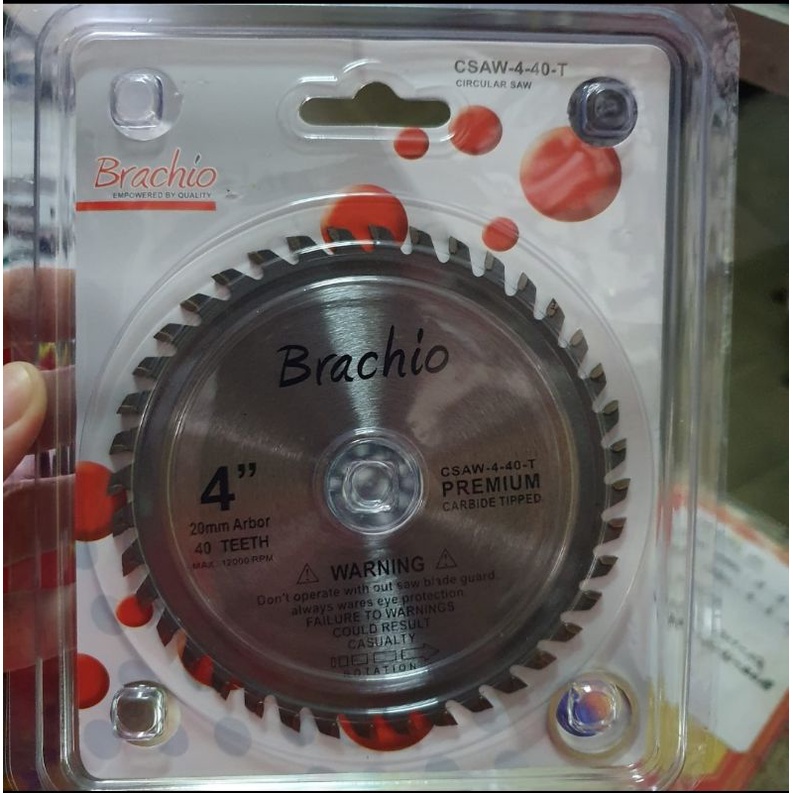 pisau mata potong gergaji kayu 4inch brachio