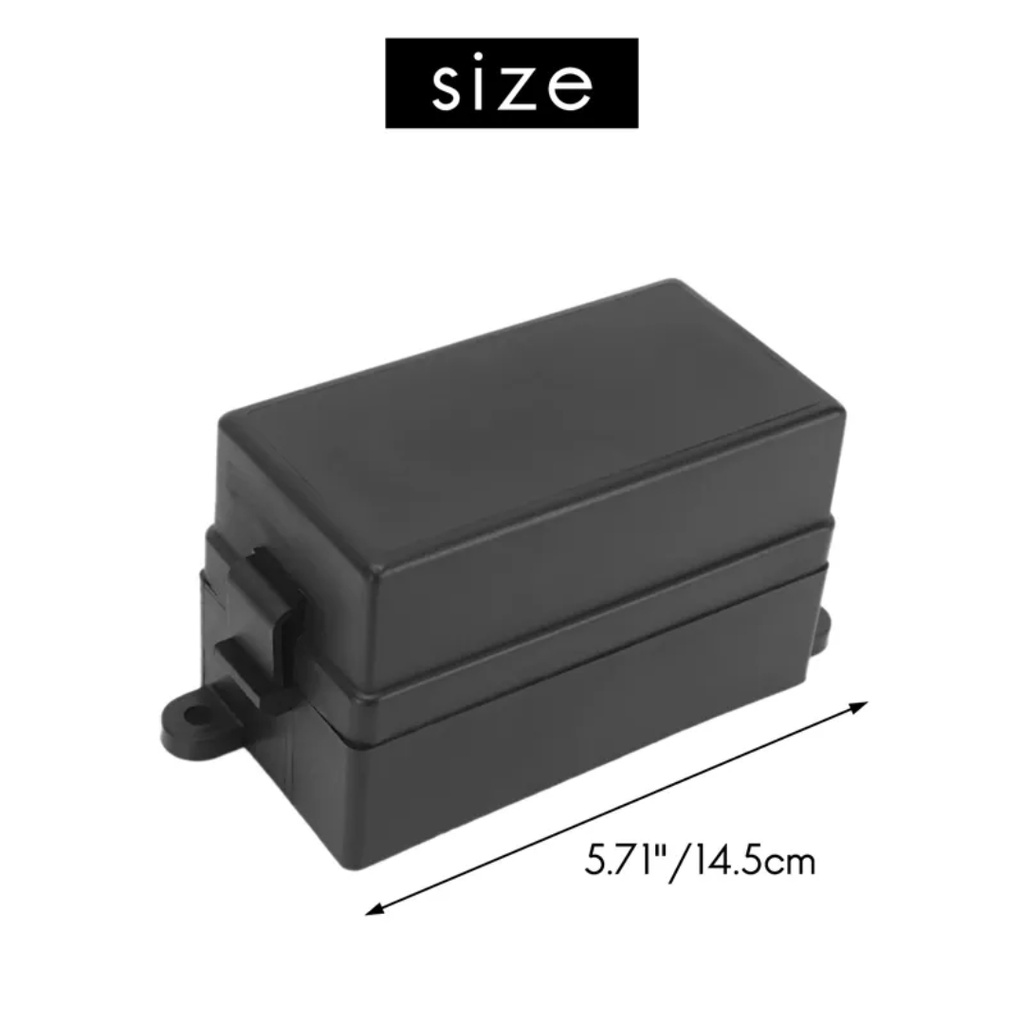 Fuse Holder/ Kotak Sekring 12 Way 4PCS Terminal Spade 4Pin 12V 80 A
