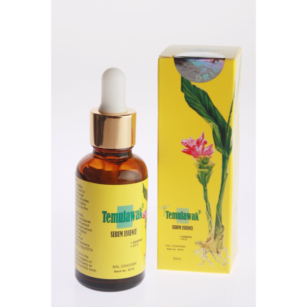 SERUM TEMULAWAK ORIGINAL HOLO EMAS BESAR 30 ml Whitening Essence