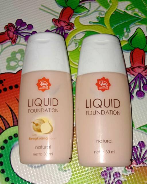 Viva Liquid Ultra Foundation Original with Ekstrak Bengkuang Alas Bedak Cair Murah Original