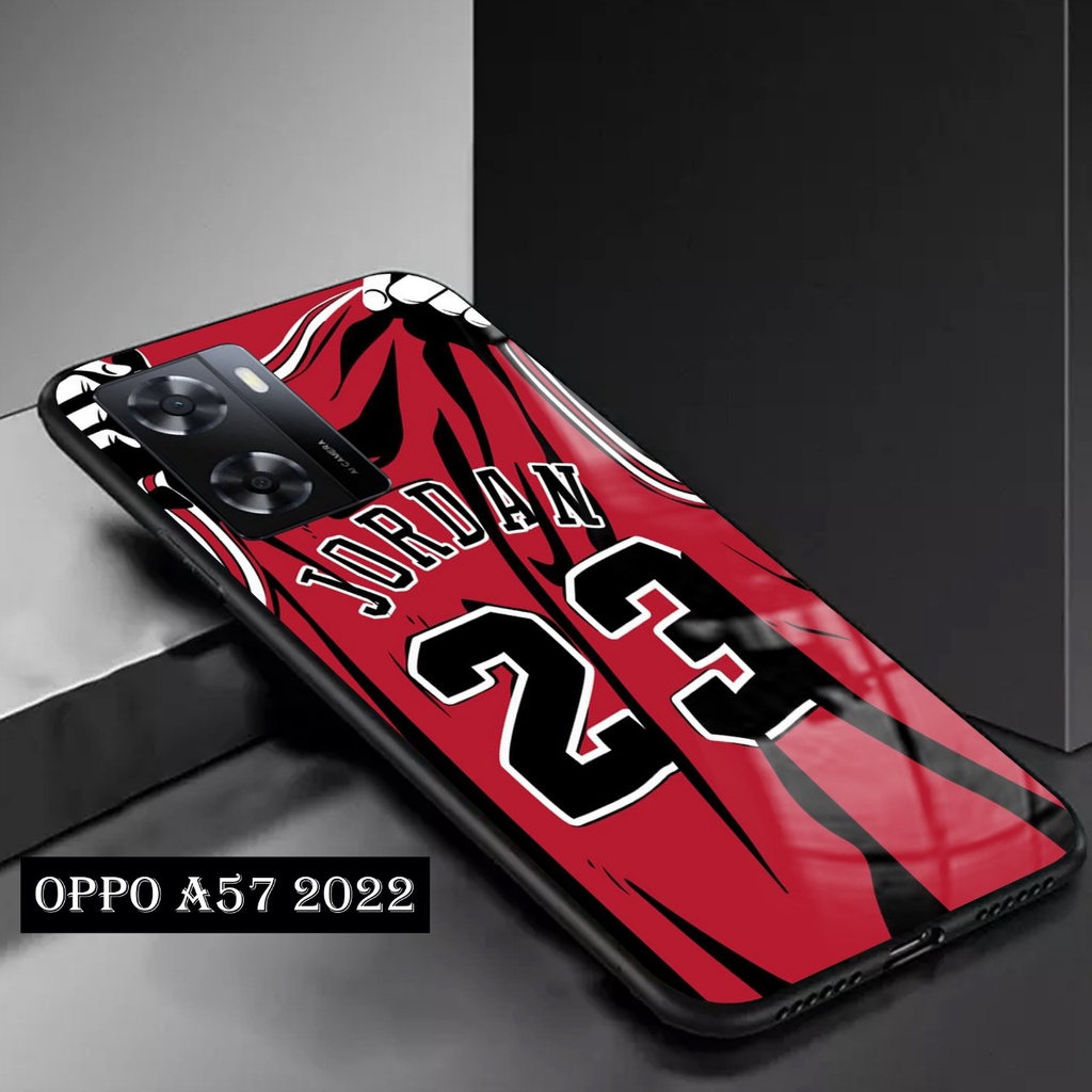 Softcase Glass Kaca Oppo A57 2022 Terbaru [FC27] Case Motif Oppo A57 2022 - Casing Hp Oppo A57 2022 