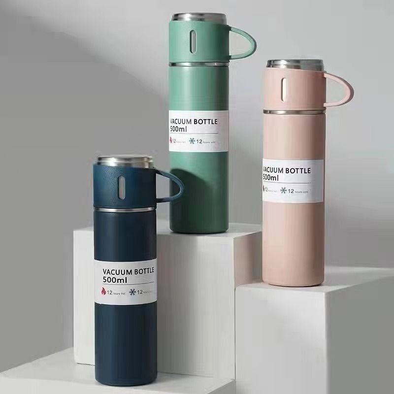 COD Thermos Sultan Vacum Flask 2 Set Cangkir /Tahan Panas