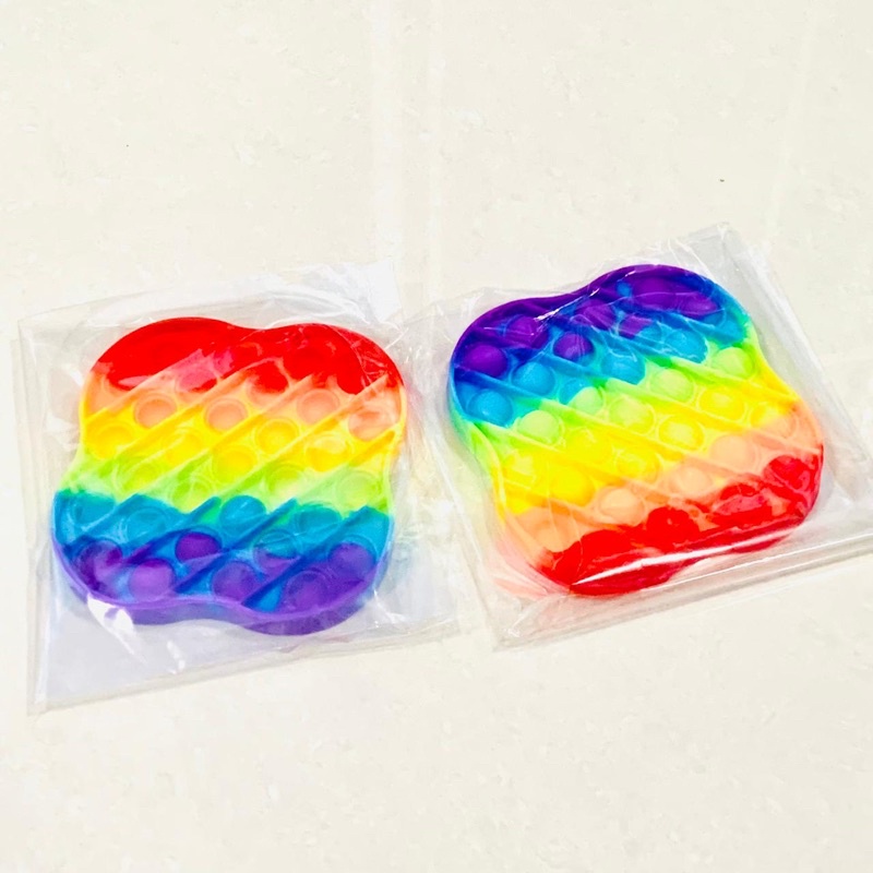 POP IT FIDGET TOYS RAINBOW (ADA YANG JUMBO)-A