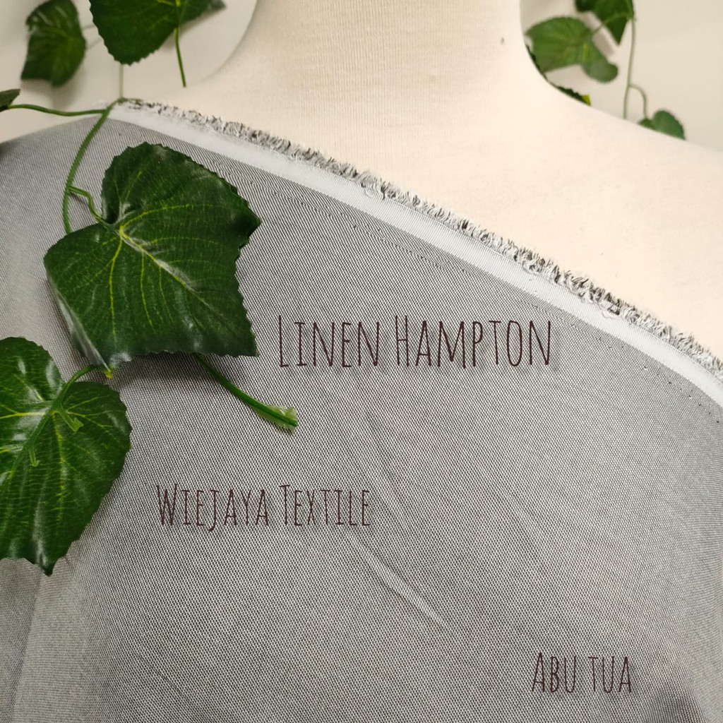 Kain Katun Linen Hampton Murah , cocok untuk pakaian pria dan wanita serta anak anak, Formal dan non formal