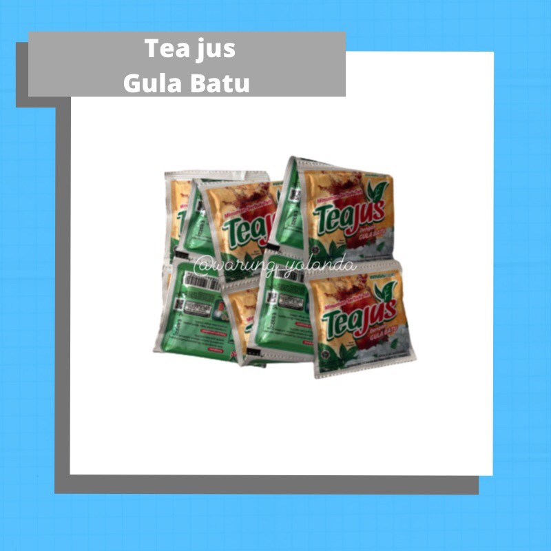 

TeaJus - Teh Jus 1 Sachet