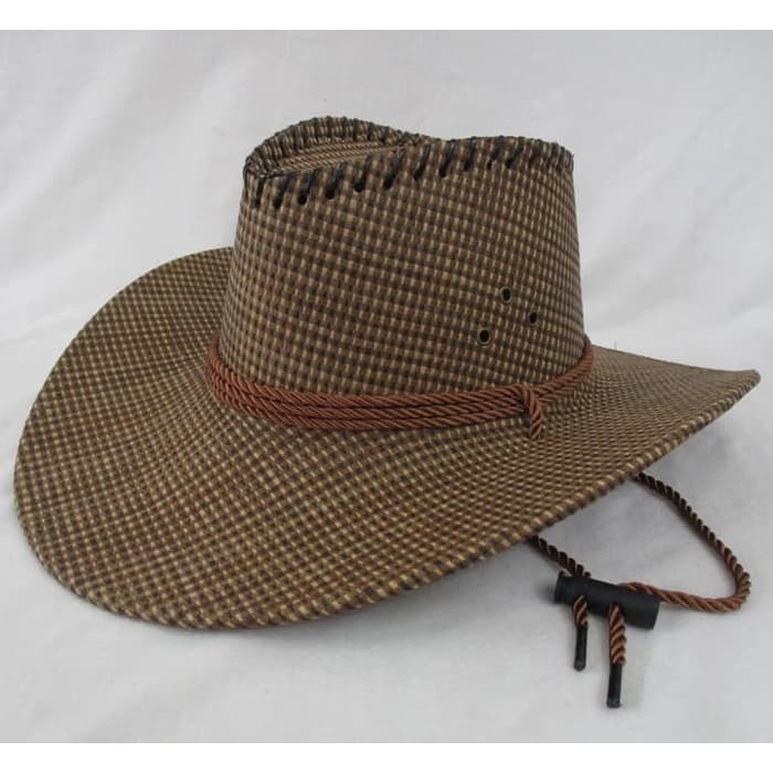 Topi Cowboy Koboy Koboi Amerika TALI ANYAM TEBAL Anak Remaja Dewasa***TOP