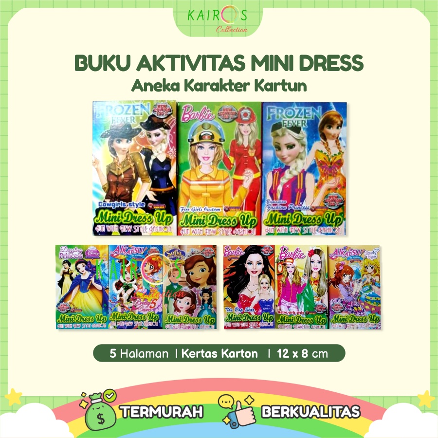 Buku Aktivitas Mini Dress Up