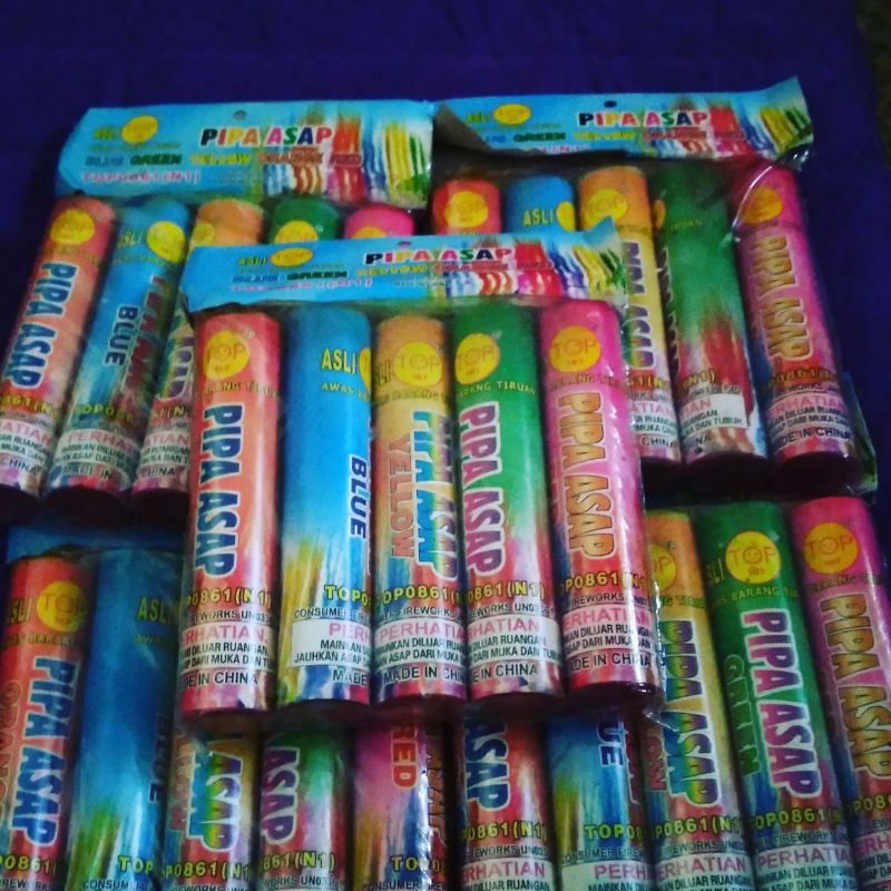 Asap Warna/Pipa Asap TOP N1 60 detik