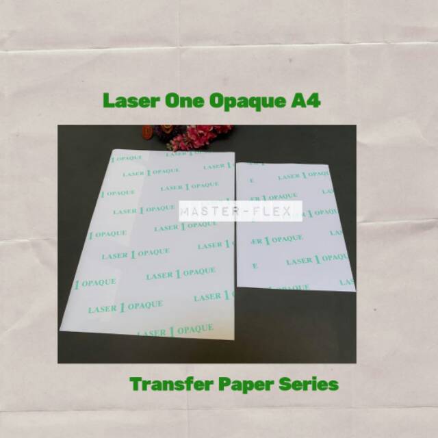 

Transfer Paper Laser One Opaque USA khusus Printer Laser A4 Termurah