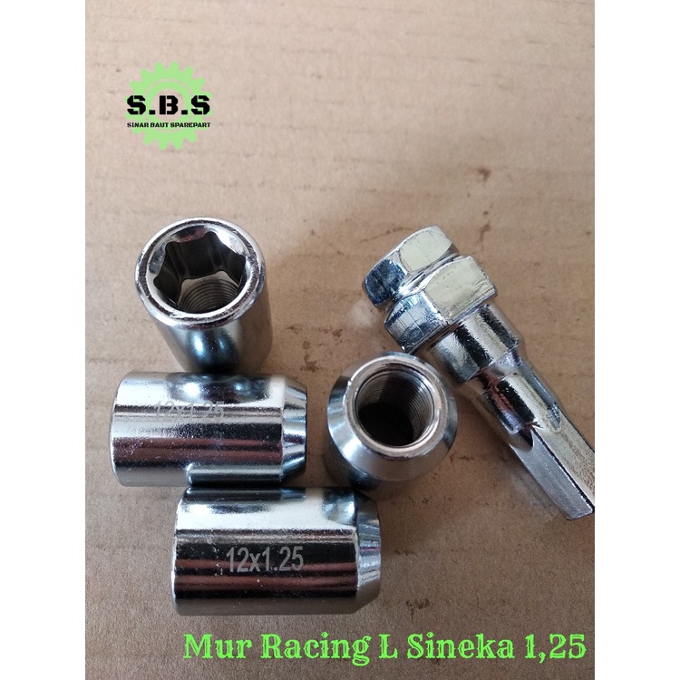 MUR RACING L SENECA - 12 X 1,25 (16pcs + 1 KUNCI)