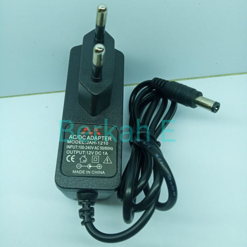 Adaptor charger 12V 1A