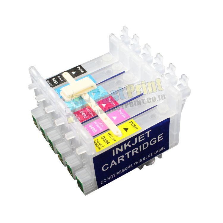 Fast Print Cartridge CISS Epson R230, R230X, R210, R310, R350, RX510, RX650 Tanpa Chip