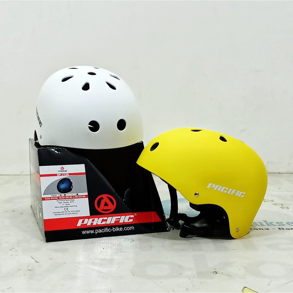  Helm  Sepeda  Pacific  SP  J126 S 52 56cm M 56 58cm L 58 62cm 