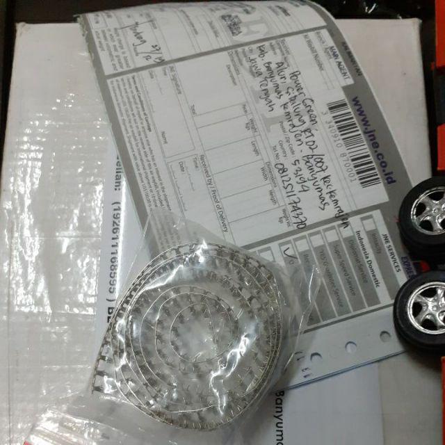 200pcs Terminal Dupont Jumper Kawat Terminal Connector Pins Crimp 2.54mm Tembaga Perempuan