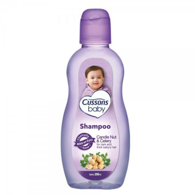 SHAMPOO BAYI - CUSSONS BABY SHAMPOO KEMIRI/COCONUT 200ml