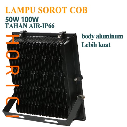 LAMPU SOROT COB 50W outdoor flood light/ kap sorot