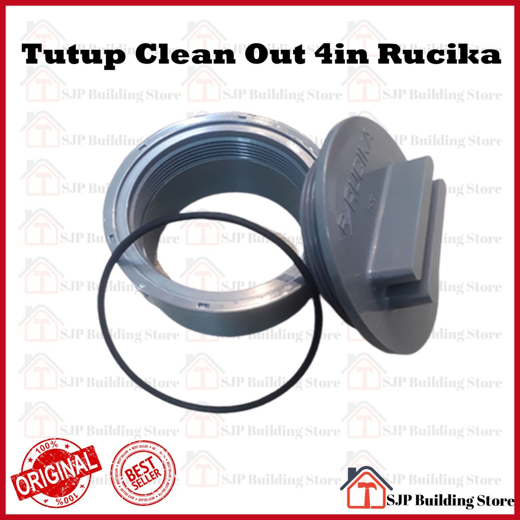 [COD] GROSIR - TUTUP KONTROL PIPA BUKA TUTUP - CLEAN OUT - 4 INCH - D - RUCIKA