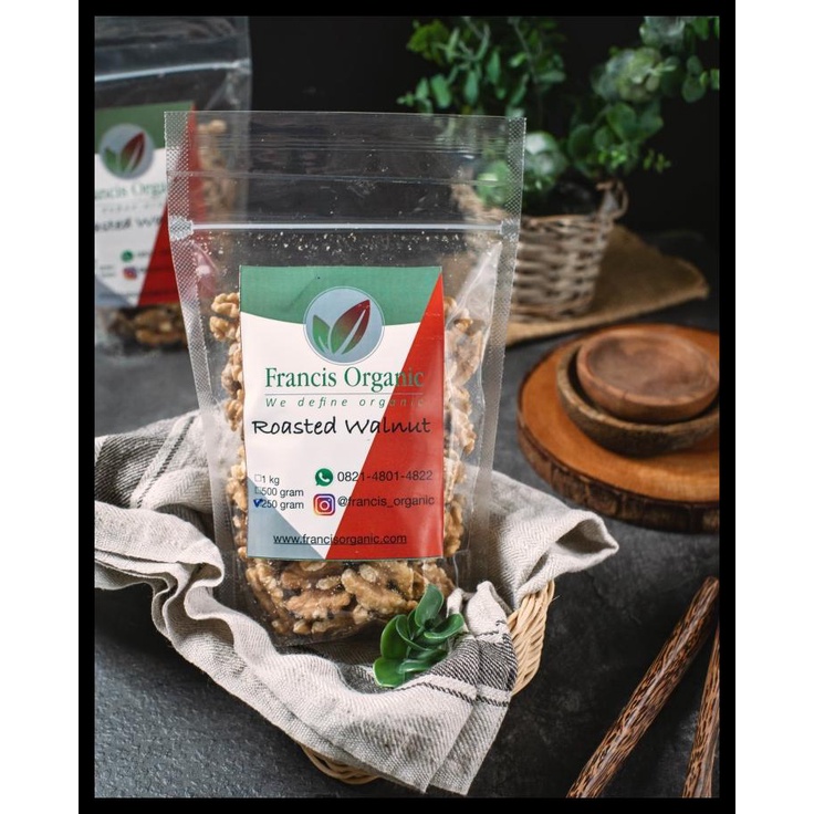 

DISKON TERBATAS !!! ROASTED WALNUT ( WALNUT PANGGANG ) 500GRAM TERLARIS