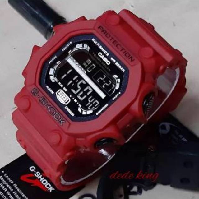 Jam Tangan Casio Gshock Pria Water Resist Renang - Merah