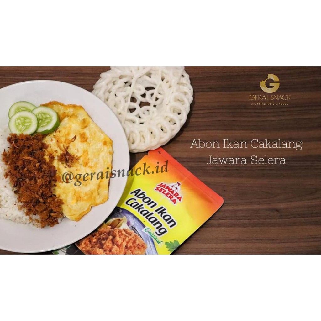 Abon Ikan Cakalang Jawara Selera Rasa Original Home Made (90gr)