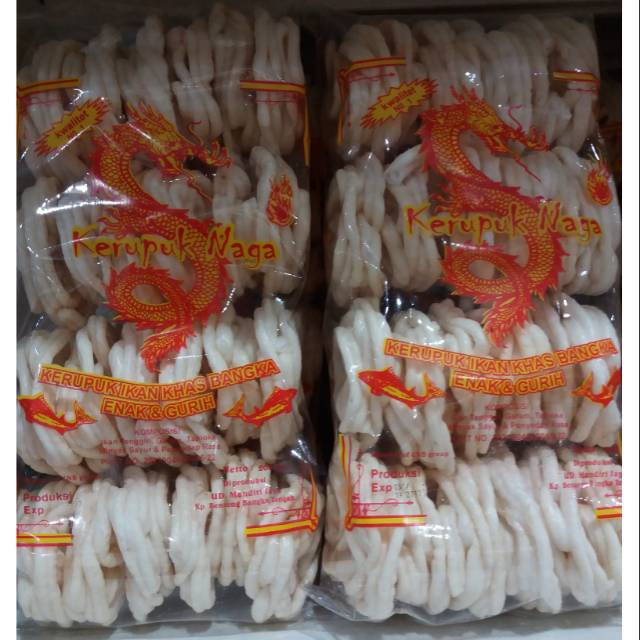 

kerupuk bangka cap naga 200gr / kerupuk bangka