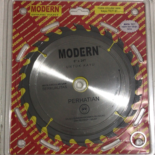 Mata graji modern 8” x 24t