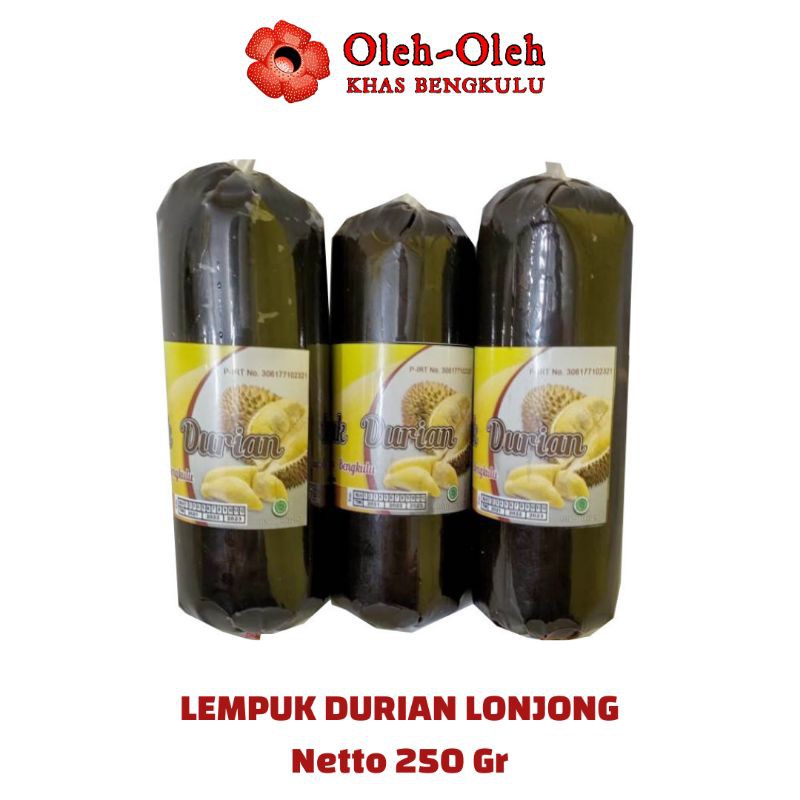 LEMPUK DURIAN KHAS BENGKULU / NETTO 250 g / OLEH OLEH KHAS BENGKULU / MAKANAN KHAS BENGKULU