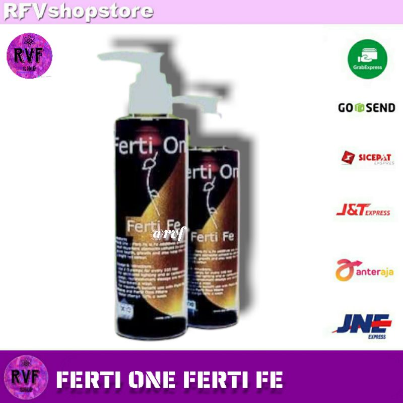 Ferti One Fe Pupuk Cair tanaman aquascape aquarium
