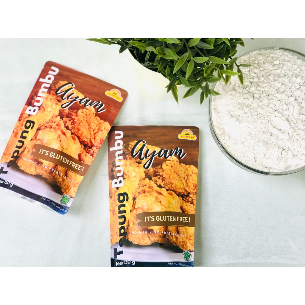 ARUM AYU TEPUNG BUMBU 150GR GLUTEN FREE | TEPUNG SEHAT AYAM TEMPE BAKWAN PISANG