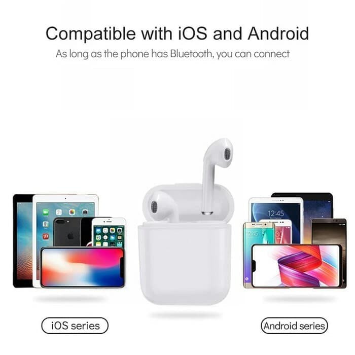 New Headset Bluetooth Earphone Wireless stereo 5.0 Touch i11 TWS i11s automatic pairing