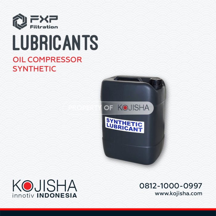 Oil Compressor Synthetic Lubricant