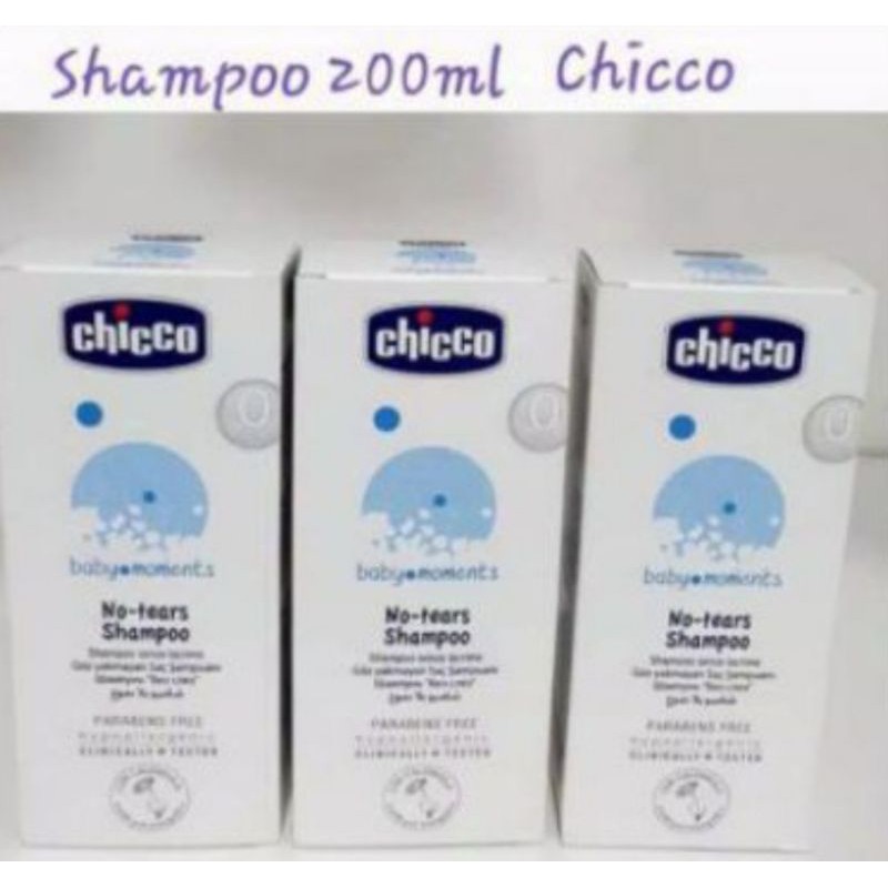 Chicco baby moments  no tears sampo 200 ml