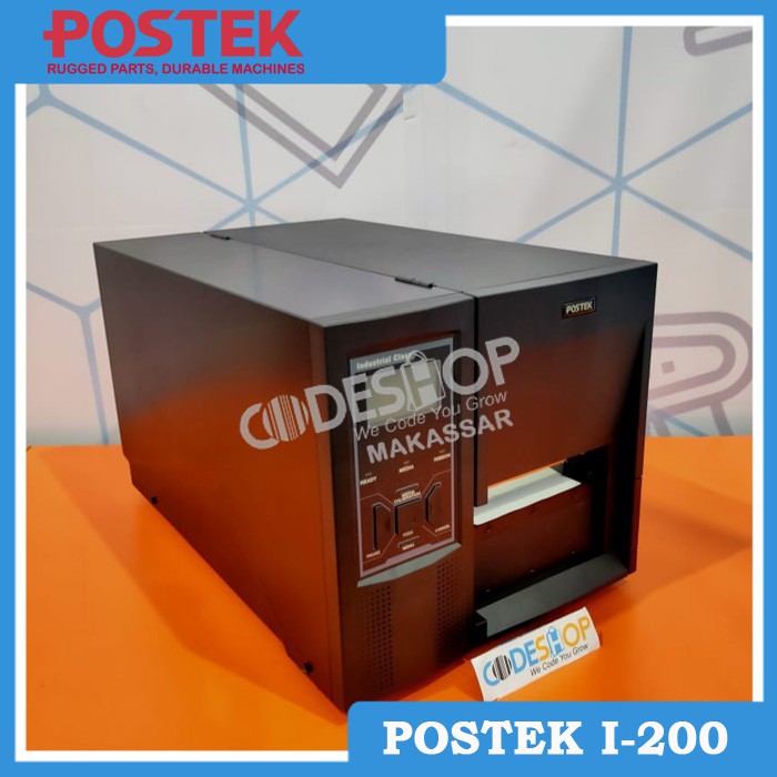 Printer Barcode Postek I200 Industrial Cetak Label &amp; Resi 203 DPI