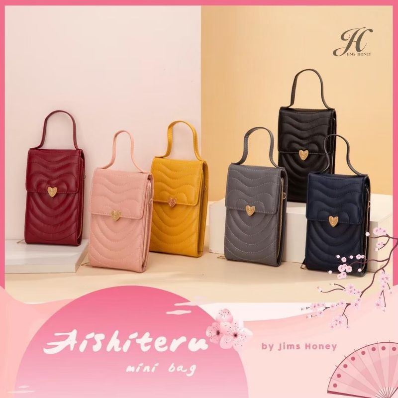 AISHITERU MINI BAG BY JIMSHONEY/ TAS SELEMPANG/ HAND BAG/ TAS WANITA/ TAS CEWEK PROMO/ JHLADIES/ JIM