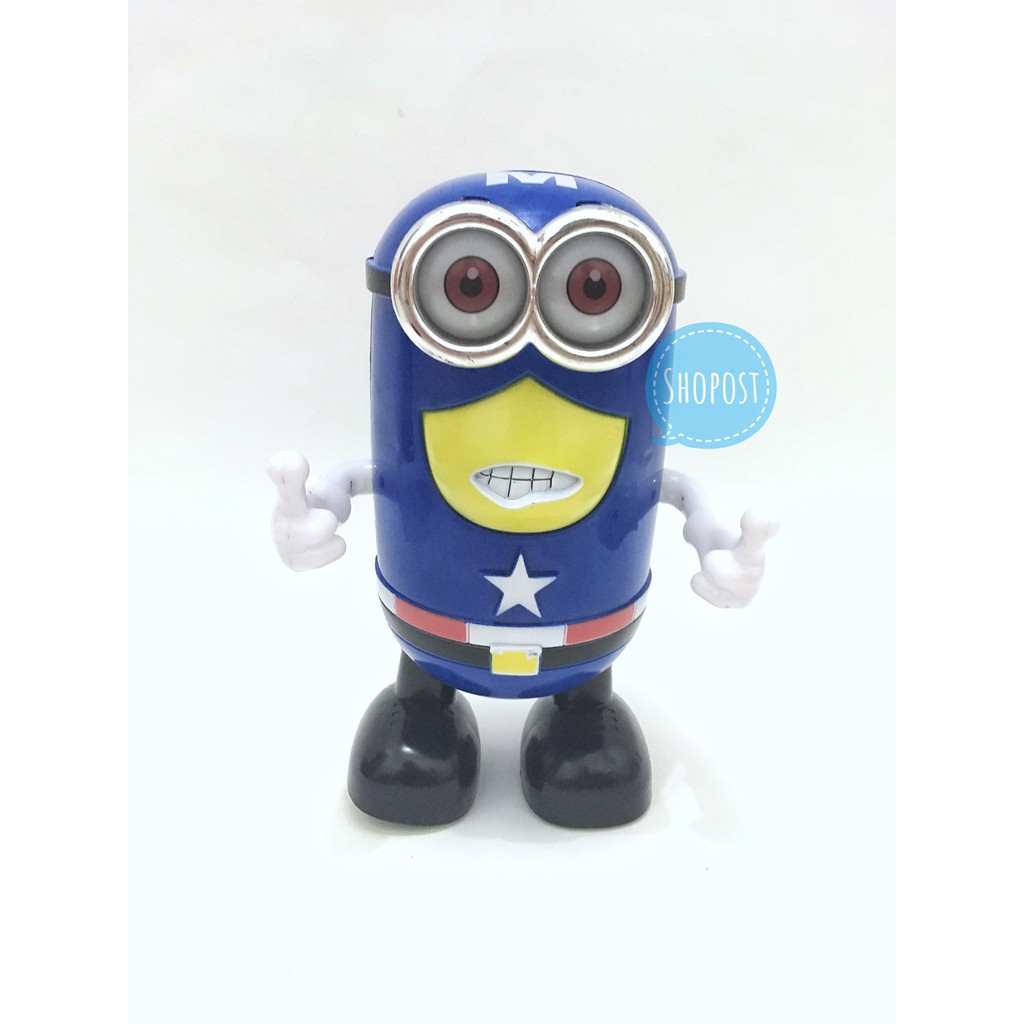 Mainan Anak Robot Minion Dancing