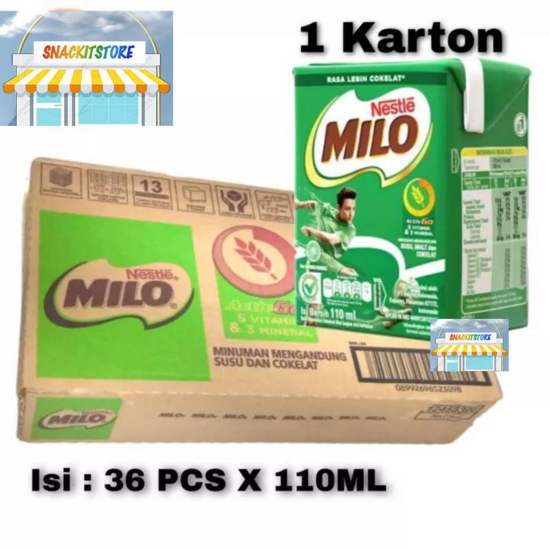 

Milo Kotak Uht 1 Karton 36Pcs x110 ml