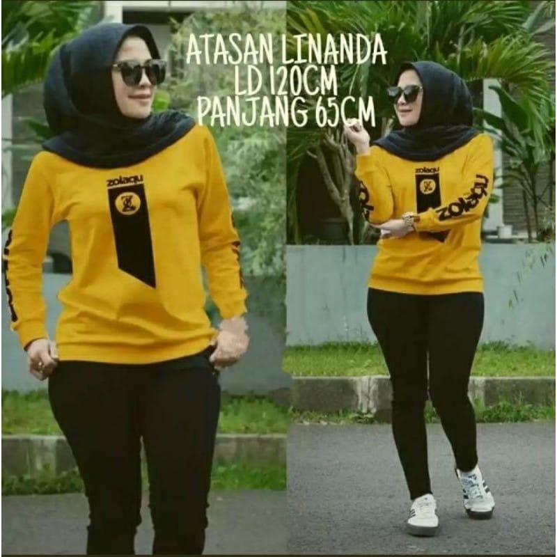 Atasan Wanita / Atasan Jumbo / Atasan Muslim / Atasan Linanda