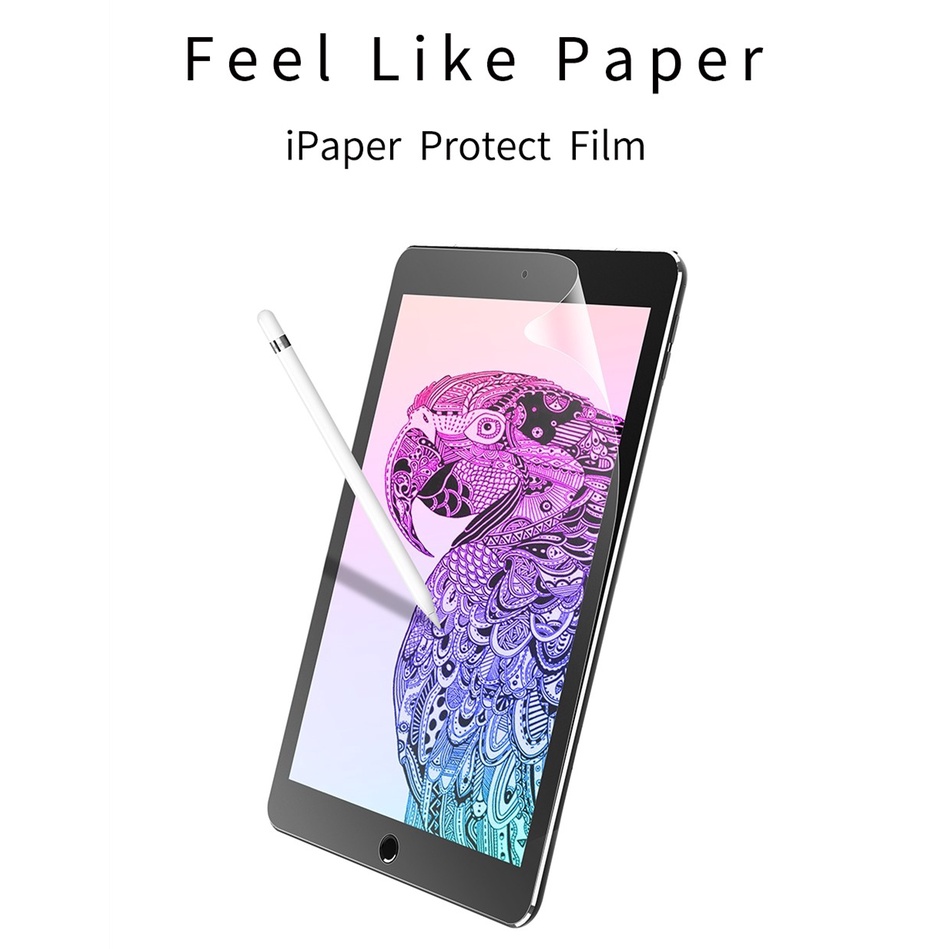 Paper Like Screen Protector Film Paperlike For iPad screen protector iPad air 4 Matte PET Painting Write For ipad 8th generation Apple iPad pro iPad 9.7 Air 2 air3 10.5 2020 2021 2019 2018 Pro 11 10.2 7th Gen Mini 12  3 4 5 6 Film 7th