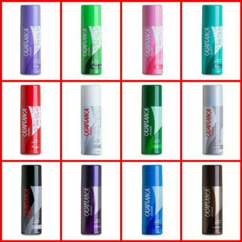 Casablanca body spray