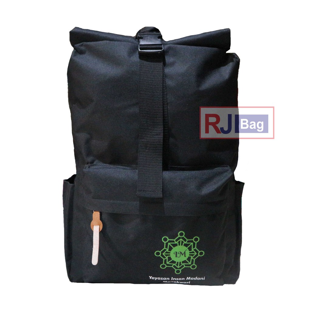 Ransel Gendong Seminar Kit Custom Sablon Bordir Tas Punggung Souvenir Hadiah Awet Berkualitas