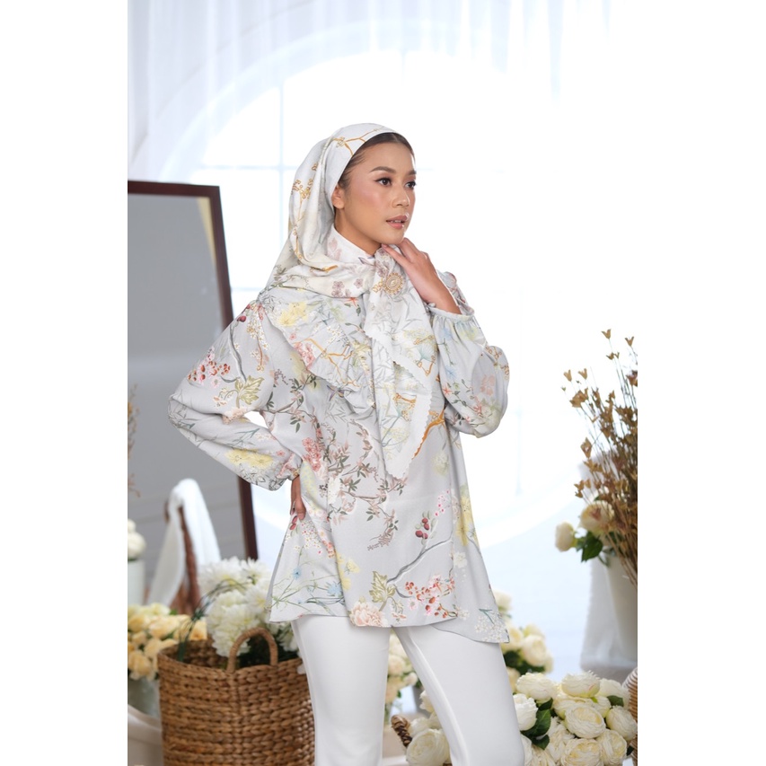 Radwah - Dhuha Top Printing - Atasan Wanita