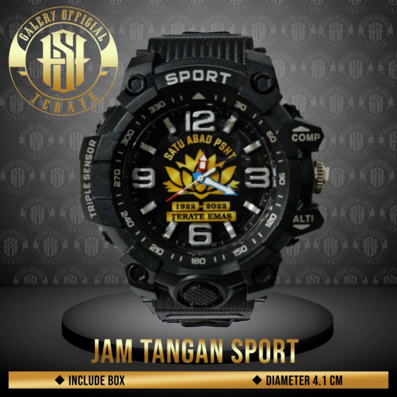 JAM TANGAN PSHT TEEBARU JAM TANGAN SPORT PSHT TERBARU JAM TANGAN TERATE EMAS