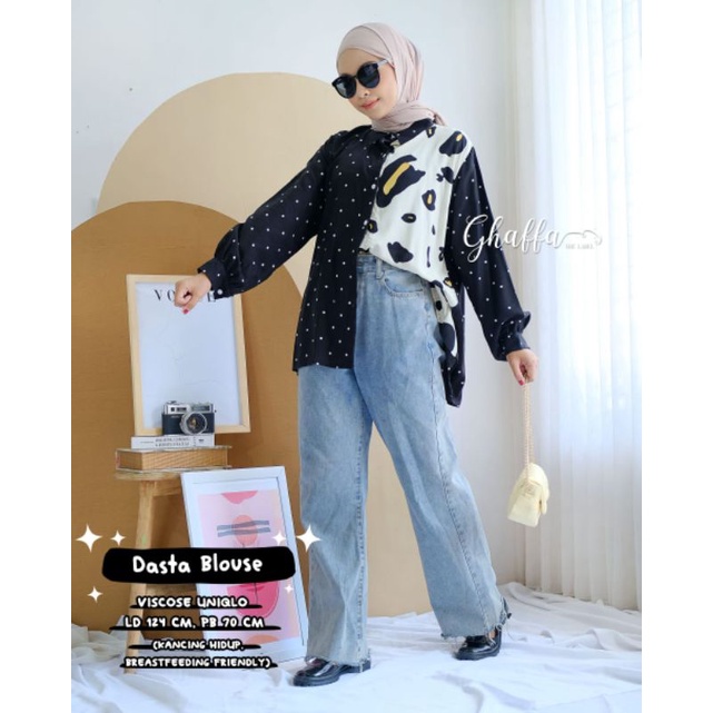 dasta blouse motif 2in1 by ghaffa label