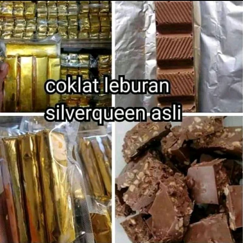Coklat silverqueen leburan asli